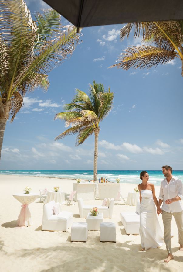 Lounge Seating on the Beach