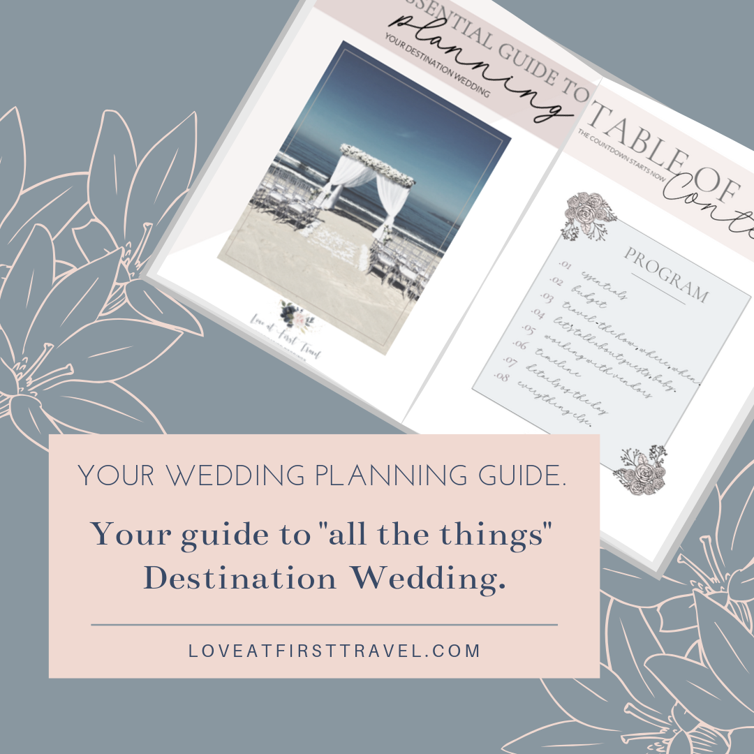Shop Our Destination Wedding Planning Guide Destination Wedding