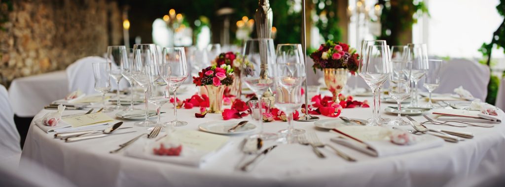 semi-private wedding restaurant reception